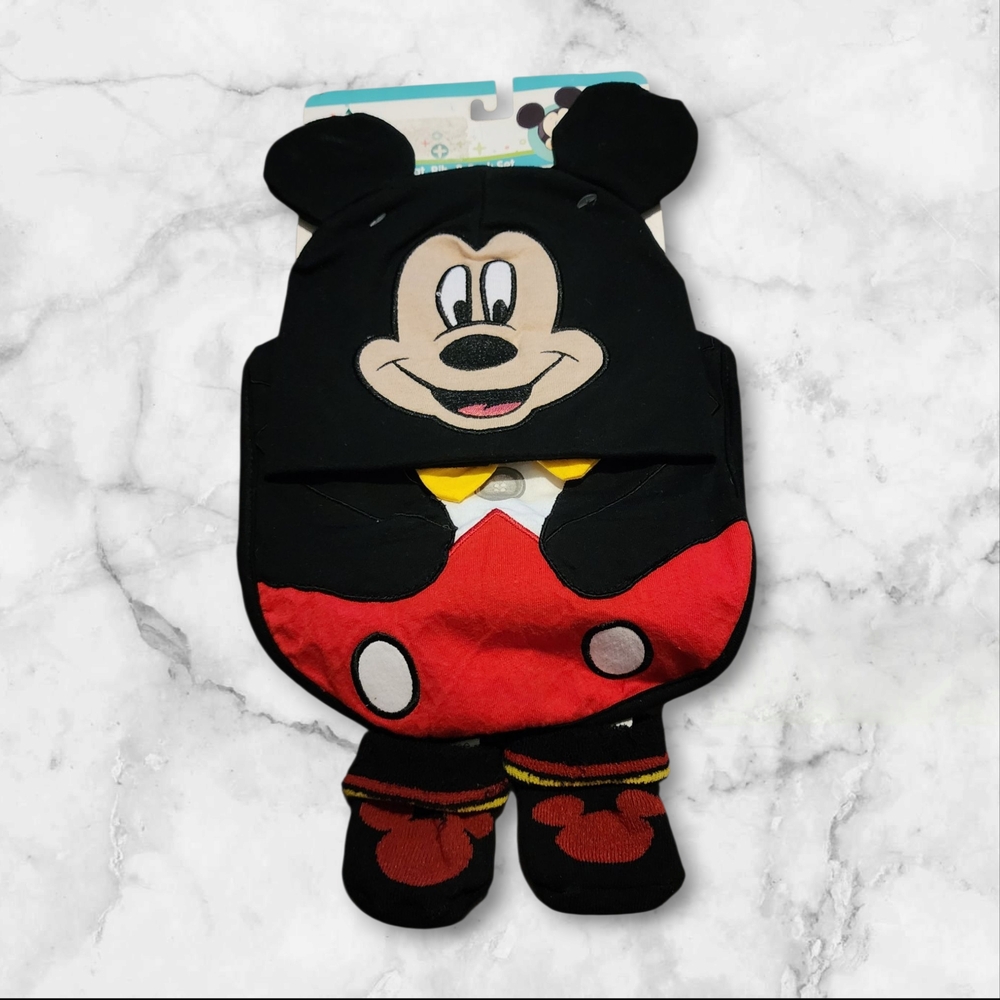 Mickey Mouse Hat, Bin, & Socks